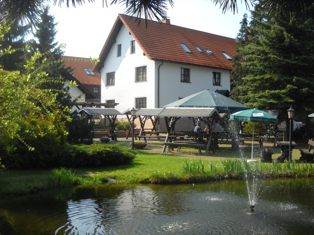 Hotel-Pension Flechsig Hartmannsdorf bei Kirchberg Exterior foto